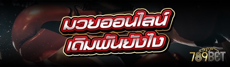 มวยออนไลน์ เดิมพันยังไง